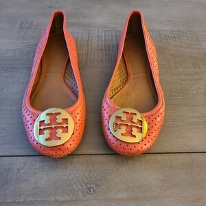 Tory Burch Coral Ballet Flats